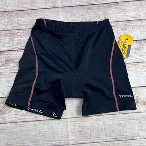 NEW Trayl Cycling Shorts | Black Padded Bike Shorts Size Small NWT